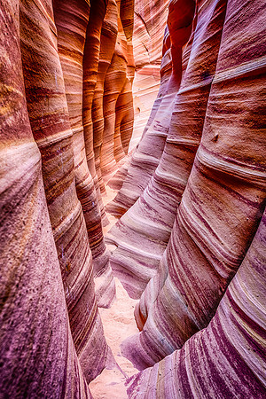 Inside Looking Out, Zebra Slot Canyon