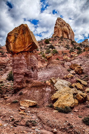 Burr Trail Hoodoo, Long Canyon