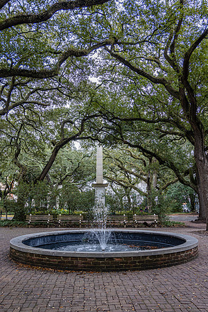 Monterey Square, Savannah, GA