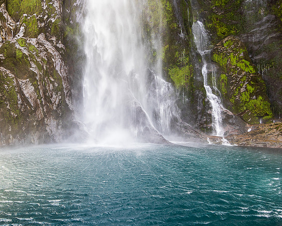 Sterling Falls Plunge Pool, Milford Sound