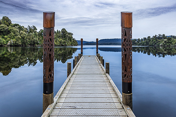 Lake Mopourika Morning, Franz Josef Glacier