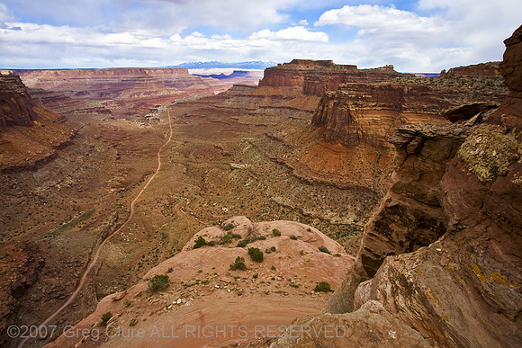 Shafer Canyon Overlook, Canyonlands