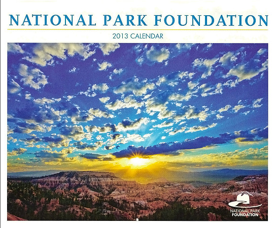 National Park Foundation 2013 Calendar