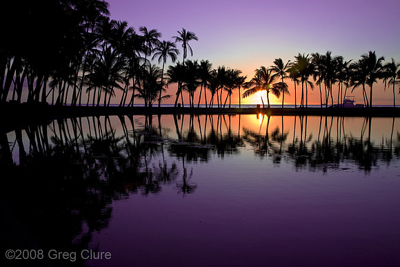 Behind the Fishponds at Anaeho'omalu Beach