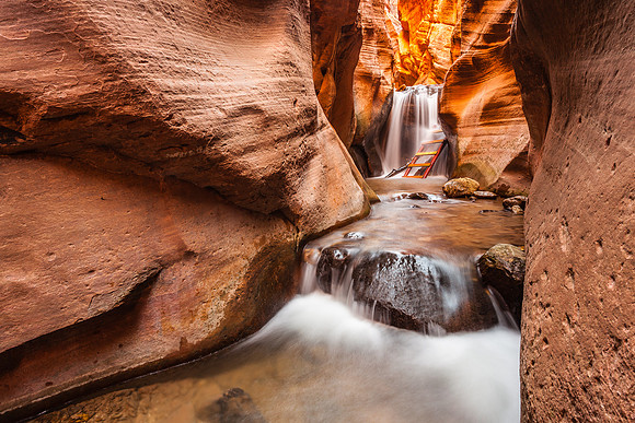 Ladder Narrows, Kanarra Creek