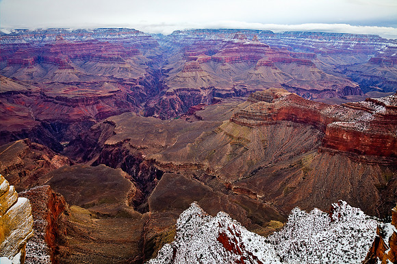 Winter Storm's Approach, Yavapai Point - Grand Canyon