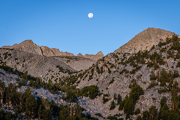 Full Moon from Tyee Lake #3