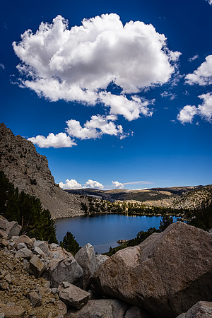 Cottonball Clouds Over Tyee Lake #3
