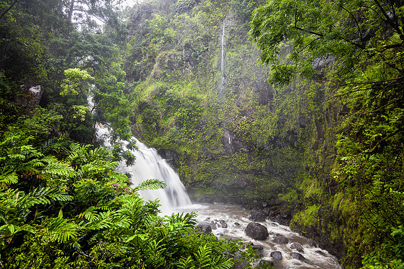Waikani Falls, On the Road to Hana