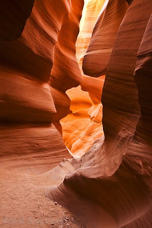 The Way Lower Antelope Slot Canyon