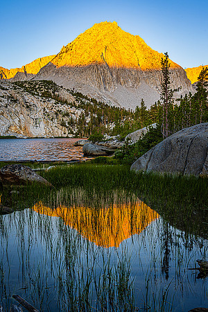 Reflecting Pond Behind Hilton Lake #3, John Muir Wilderness
