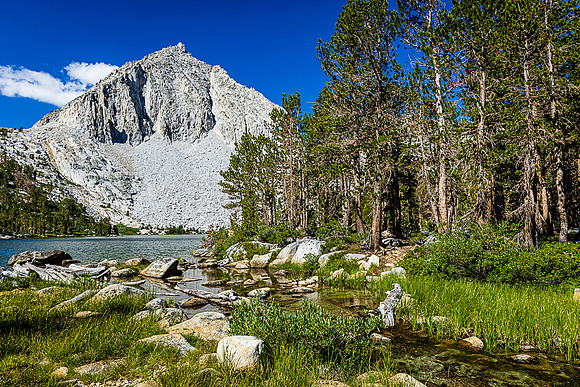 Hilton Lake #4 Outlet Stream, John Muir Wilderness