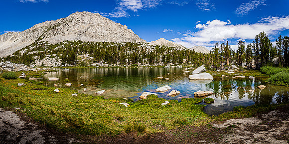 Hilton Lake #6 Panorama, John Muir Wilderness