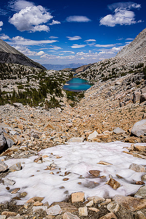 Snow Patch Above Hilton Lake #8, John Muir Wilderness