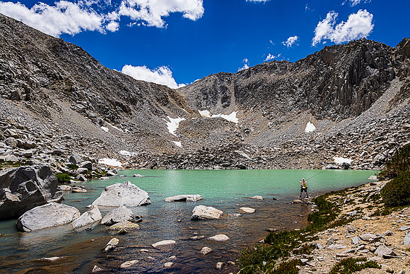 Casting at Hilton Lake #9, John Muir Wilderness