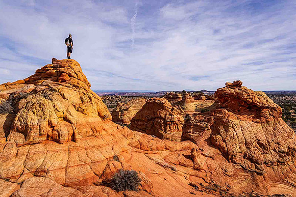 Surveying the Buttes, Coyote Buttes South, Paria Canyon-Vermilli