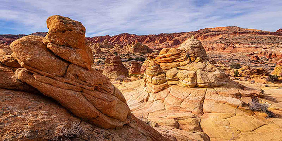 Eroding Landscape, Coyote Buttes South, Paria Canyon-Vermillion