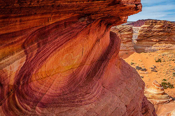 Bullseye Rock, Coyote Buttes South, Paria Canyon-Vermillion Clif