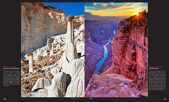 Elan Magazine - Sacrad Earth, The Southwest's Grand Circle - pp. 50-51