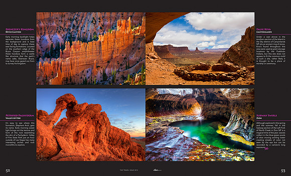 Elan Magazine - Sacrad Earth, The Southwest's Grand Circle - pp. 52-53