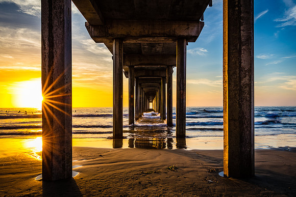 Surfers Sunset