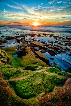 Sunset at Hospital Reef