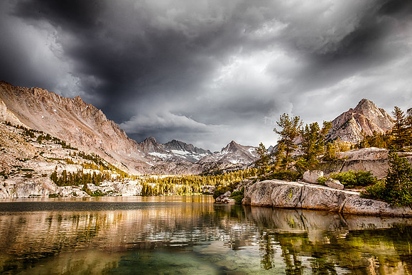 Downpour Imminent, Blue Lake