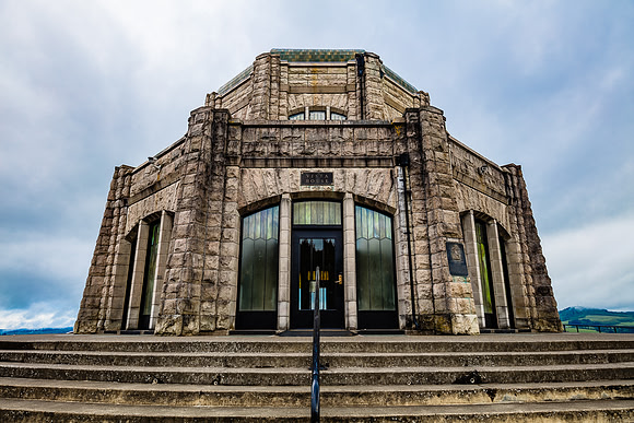 Vista House HDR, Columbia River Gorge