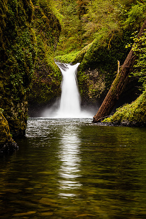 Punch Bowl Reflection, Columbia River Gorge