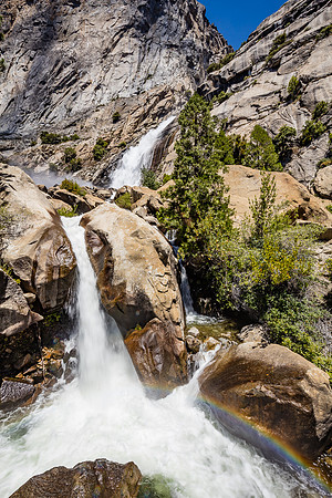 Wapama Falls Rainbow