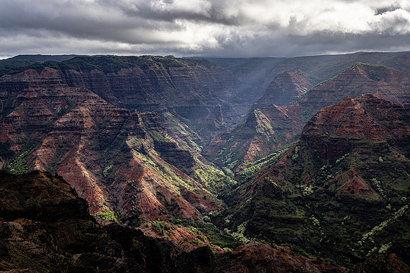 Canyon Light, Waimea Canyon Lookout, Kauai