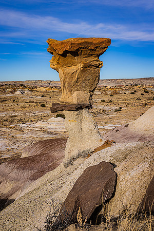 Bisti Badlands/De-Na-Zin Wilderness Hoodoo