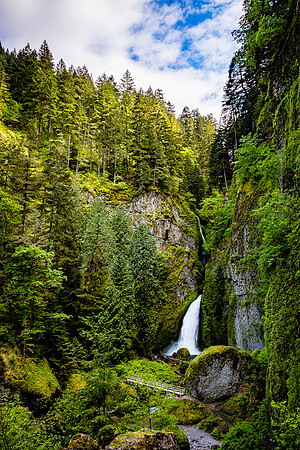 Wahclella Falls, Columbia River Gorge