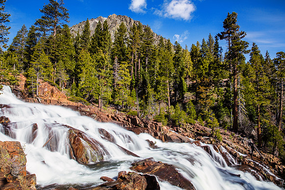 Beside Glen Alpine Falls