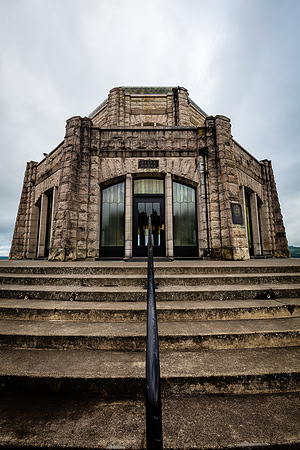 Vista House Steps, Columbia River Gorge