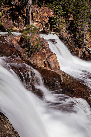 Glen Alpine Falls Split