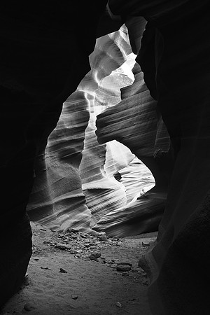 End of the Tunnel Light Lower Antelope Slot Canyon