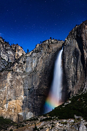 Moonbow on Upper Yosemite Falls