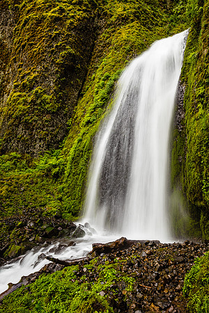 Upper Wahkeena Falls, Columbia River Gorge