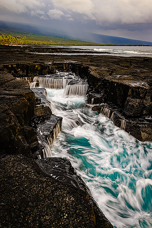Backwash Cascade, Hawaii