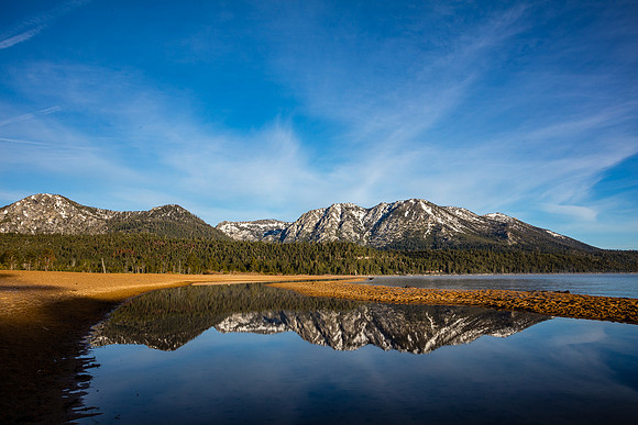 Big Sky Over Mt. Tallac, Lake Tahoe