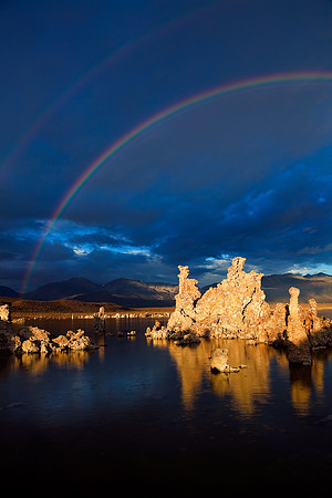 Double Rainbow, Mono Lake