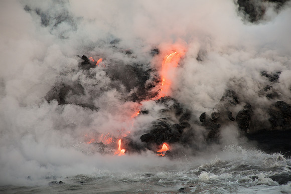 Lava Break-out, Hawaii