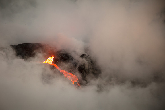 Lave Steam Shroud, Hawaii