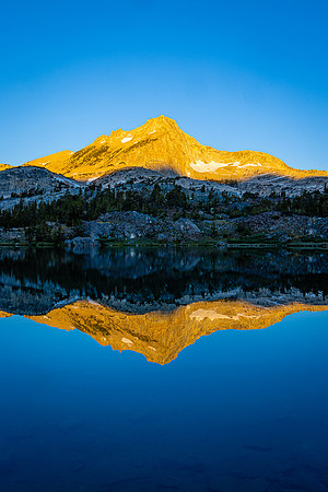 North Peak Reflection, 20 Lakes Basin Loop