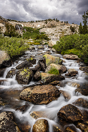 Conness Creek Cascades & Falls, Hall Natural Area