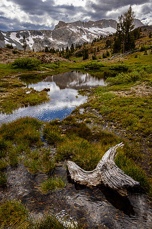 Hummingbird Lake Outlet Stream, 20 Lakes Basin Loop