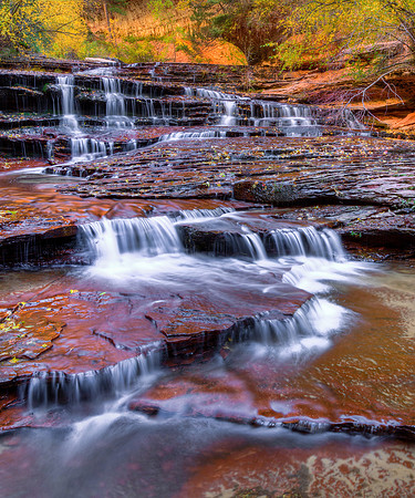 Terrace Falls, North Creek, Zion NP