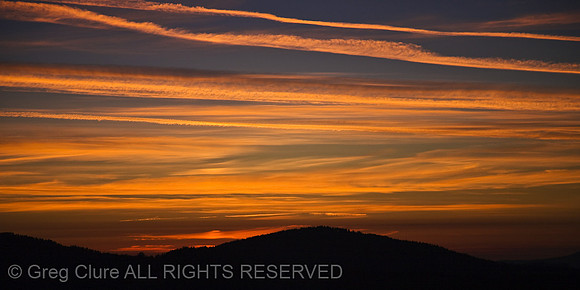 Last Light Atop Creater Lake