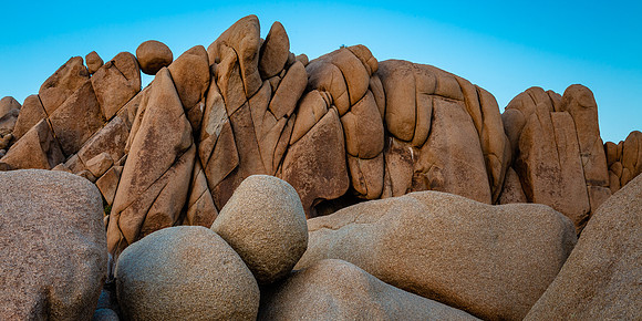 Jumbo Rocks Pano, Joshua Tree
